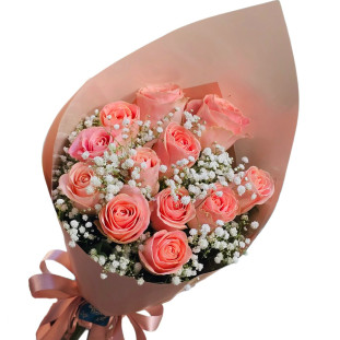 Buquê 12 Rosas Vânia 