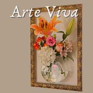 assinatura floral arte viva ikebana flores
