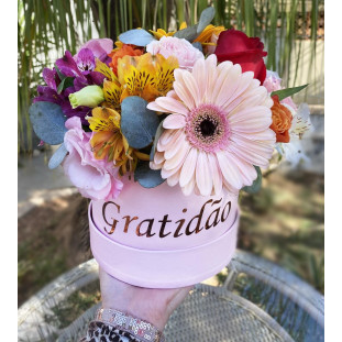 Box de flores para entrega