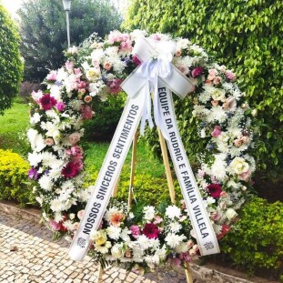 Coroa de Flores Premium grande