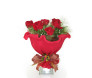 Bouquet de rosas preservardas vermelhas