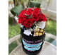 Kit de flores com Chandon e Ferrero Rocher BH