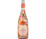 Garrafa de Vinho Rosê Floral com rótulo estampado de flores, ideal para presentes ou ocasiões especiais