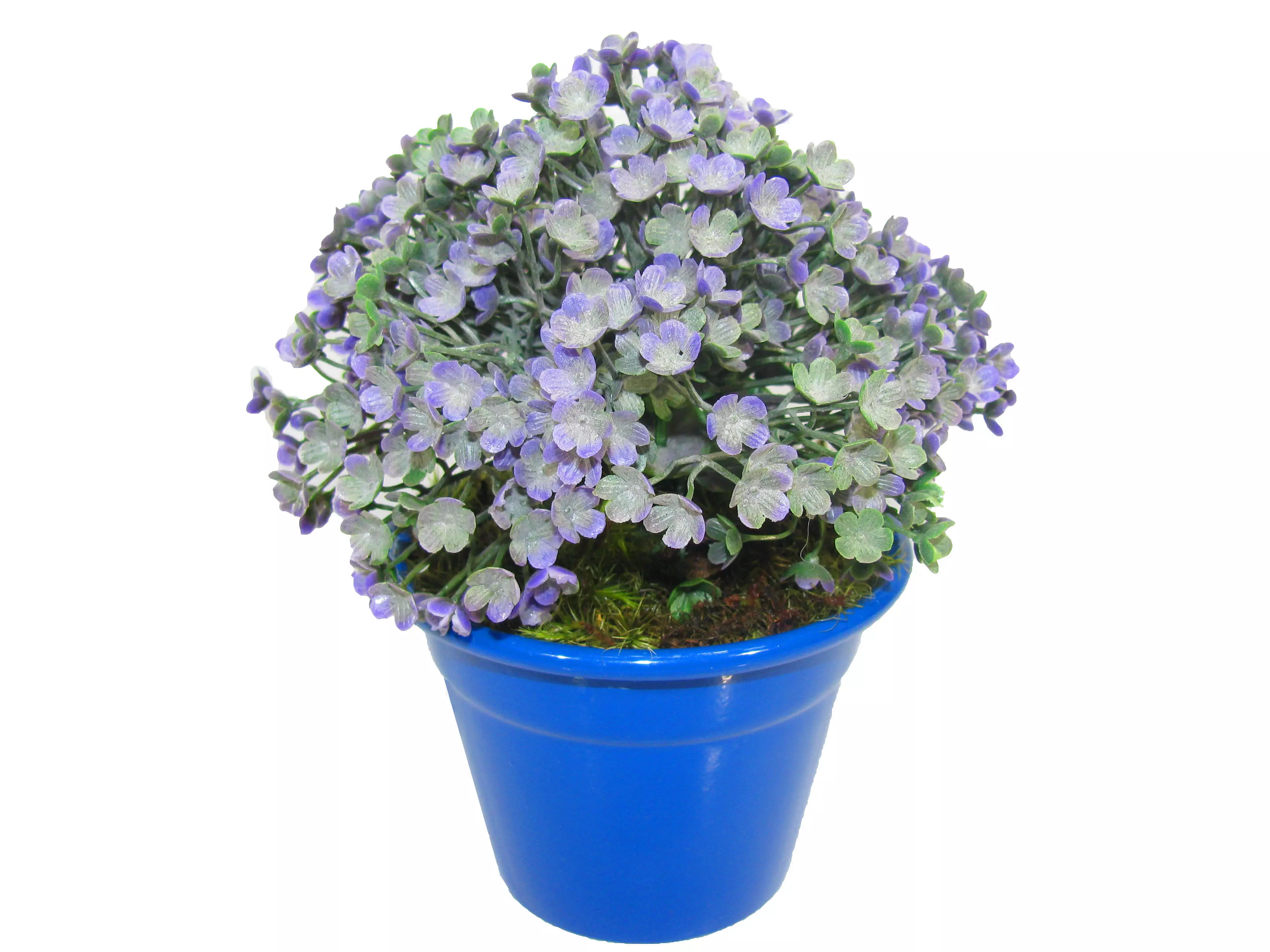 Vaso de planta artificial | Trevo azulentrega BH e para todo Brasil