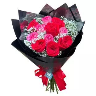 Buquê de 12 rosas Rosely 