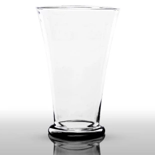 Vaso de vidro pequeno Barcelona P, elegante e transparente, para decoração