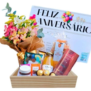 Cesta Feliz Aniversário!