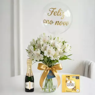 Kit Doce ano novo com Chandon e chocolate