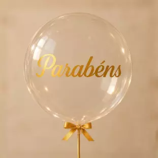 Balão Bolha Parabéns - Complemento