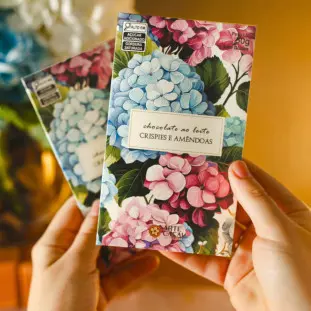 Chocolate Barra Crispie e Amêndoas