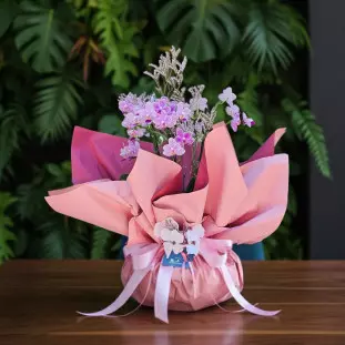 Mini Orquídea Cor de rosa
