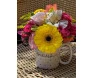 Caneca com Flores