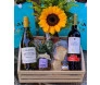 Cesta de flores e vinhos - Cesta de café da manhã em BH