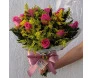 Buquê de rosas cor de rosas para BH