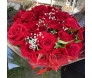 buquê de 20 rosas colombianas vermelhas