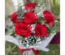 buque de rosas colombianas vermelhas