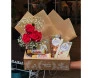 Cestas de chocolates com flores