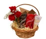 cesta com chocolates lindt