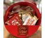 presente de natal com chocolate kitkat nutella e ferrero rocher