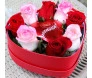 flores e chocolate presente