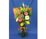 Bouquet Deitado de Gérberas - Visão Panorâmica