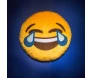 Pelúcia emoji chorando de rir