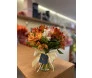 arranjo de Alstroemeria no vidro bh