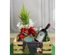 Cesta de vinho "Feliz Natal" bh