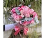 Buquê de 20 rosas cor de rosa