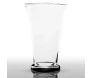 Vaso de vidro alto Barcelona G, elegante e transparente, para decoração