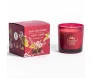 vela perfumada velvet cherry dani fernandes 170g em vidro vermelho decorativo